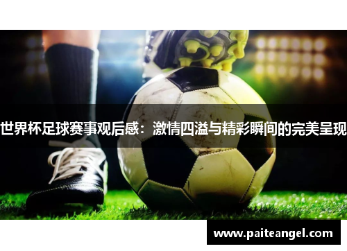 世界杯足球赛事观后感：激情四溢与精彩瞬间的完美呈现